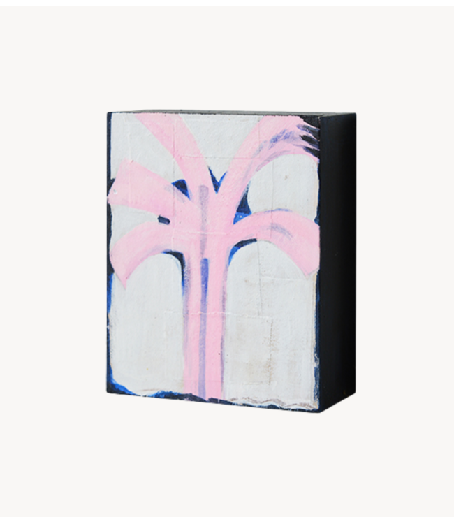 HKLIVING Wanddecoratie Pocket exhibit: Palmlines (13x6x16cm)