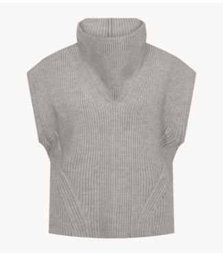 Copenhagen Muse Gilet CMYARI-WAISTCOAT Light Grey Melange