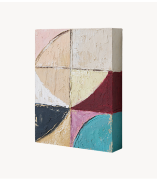 HKLIVING Wanddecoratie Pocket exhibit: Palette (20x5x26cm)