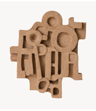 HKLIVING Wanddecoratie Wall sculpture brutalist, large