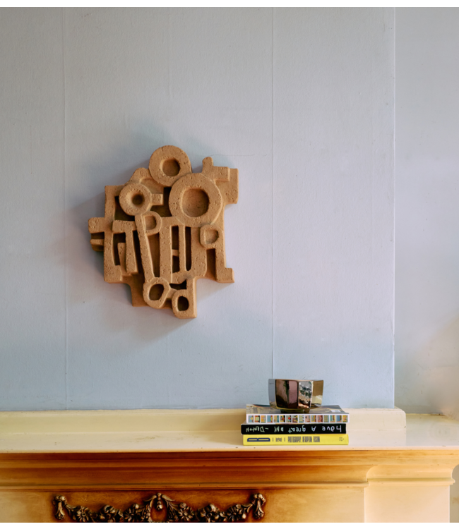 HKLIVING Wanddecoratie Wall sculpture brutalist, large