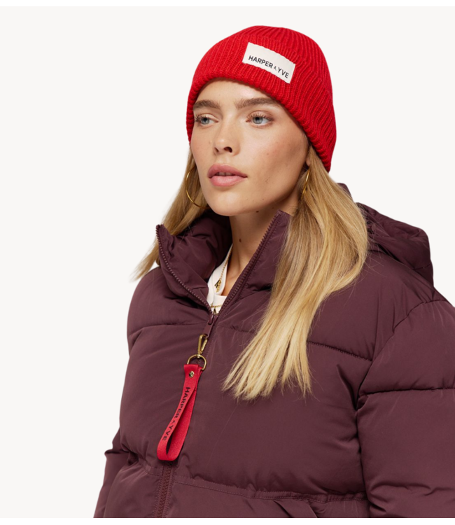 HARPER & YVE Muts HARPER-BEANIE Racing Red