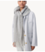 American Vintage Sjaal ZINACO GRIS CHINE NOIR