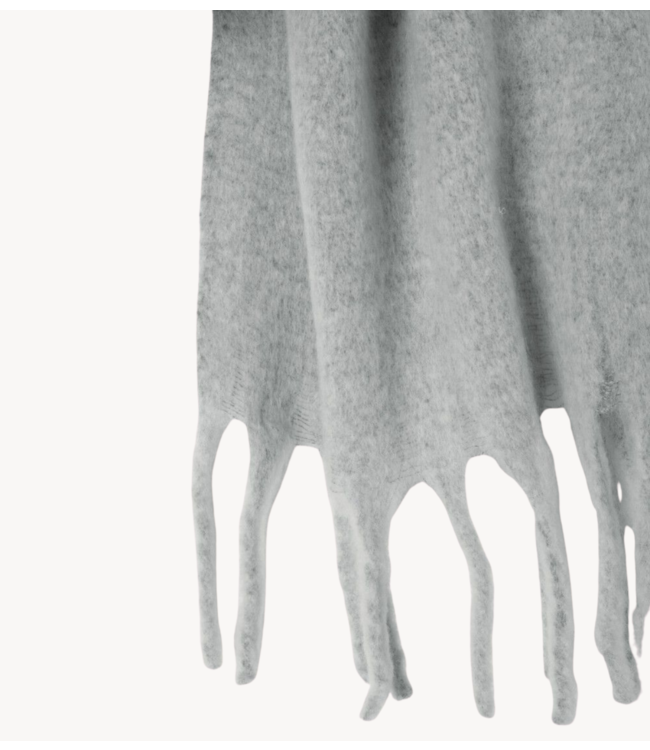 American Vintage Sjaal ZINACO GRIS CHINE NOIR