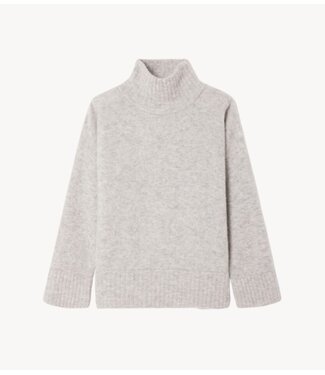 American Vintage Trui Vitow gris clair