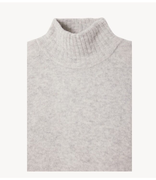 American Vintage Trui Vitow gris clair