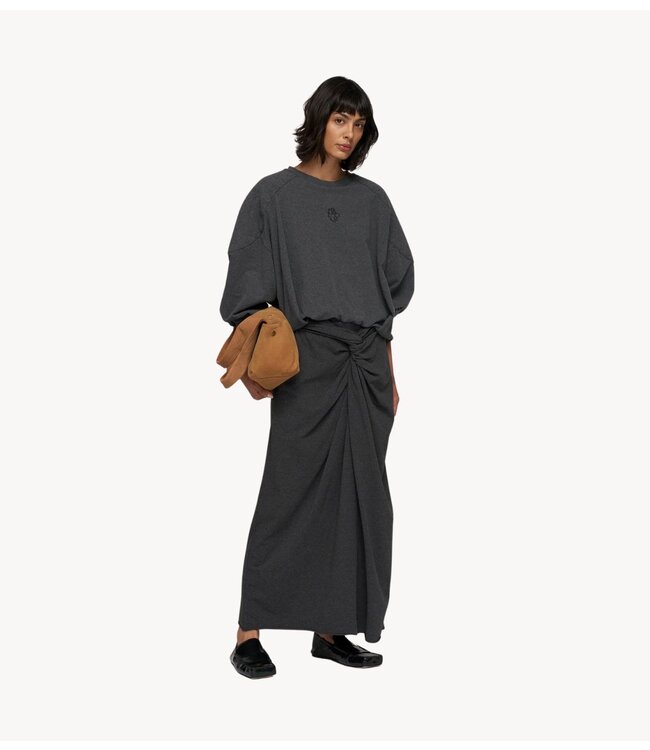 10DAYS Rok maxi drape skirt antra melee