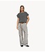 10DAYS Top ballon hairy knit top antra melee