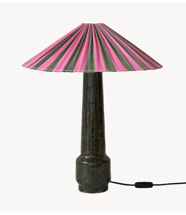 HKLIVING Lampenkap Plisse lamp shade, camellia