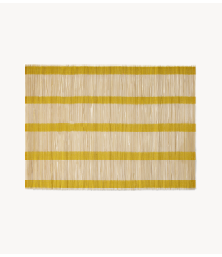 HKLIVING Placemat Bamboo placemat, lemon