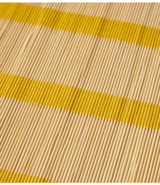 HKLIVING Placemat Bamboo placemat, lemon