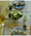 HKLIVING Placemat Bamboo placemat, lemon