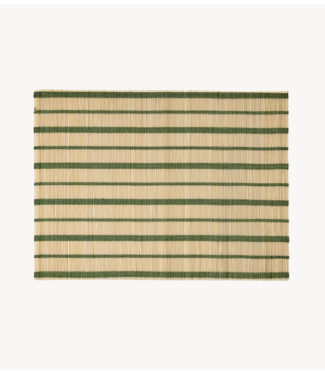 HKLIVING Placemat Bamboo placemat, fern