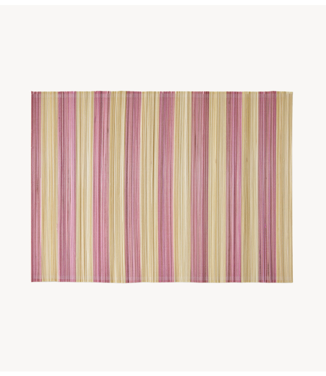 HKLIVING Placemat Bamboo placemat, roseate