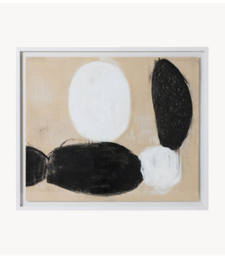 HKLIVING Wanddecoratie Framed artwork, "Parallel" (120x102cm)