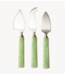 HKLIVING Kaasmes Cheese knives, sage (set of 3)
