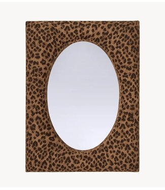 Anna+Nina Spiegel Leopard Mirror Brown