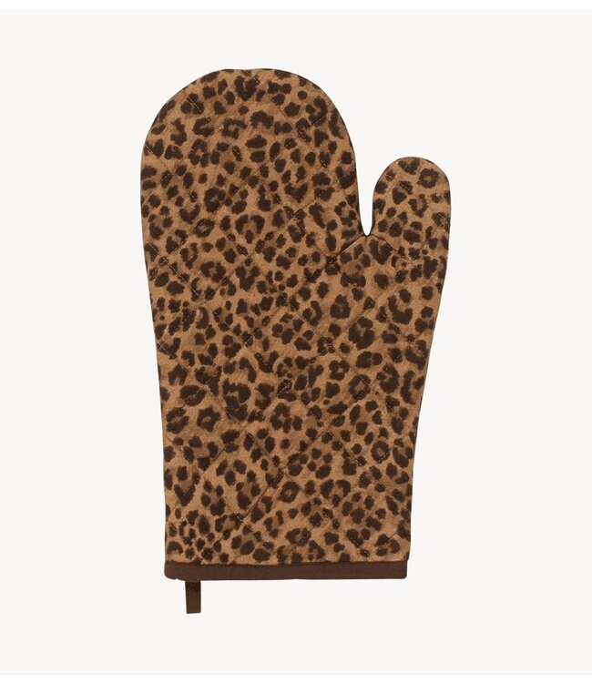 Anna+Nina Ovenwant Leopard Oven Mitt Multicolour