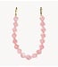 Ateljé Telefoonkoord  Short Pink twist cord