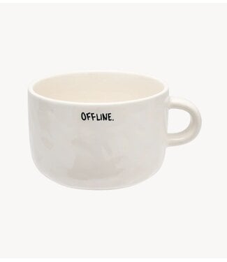 Anna+Nina Mok Offline Cappuccino Mug Black