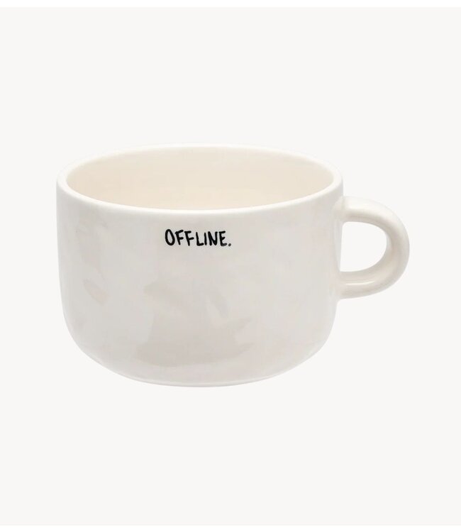 Anna+Nina Mok Offline Cappuccino Mug Black