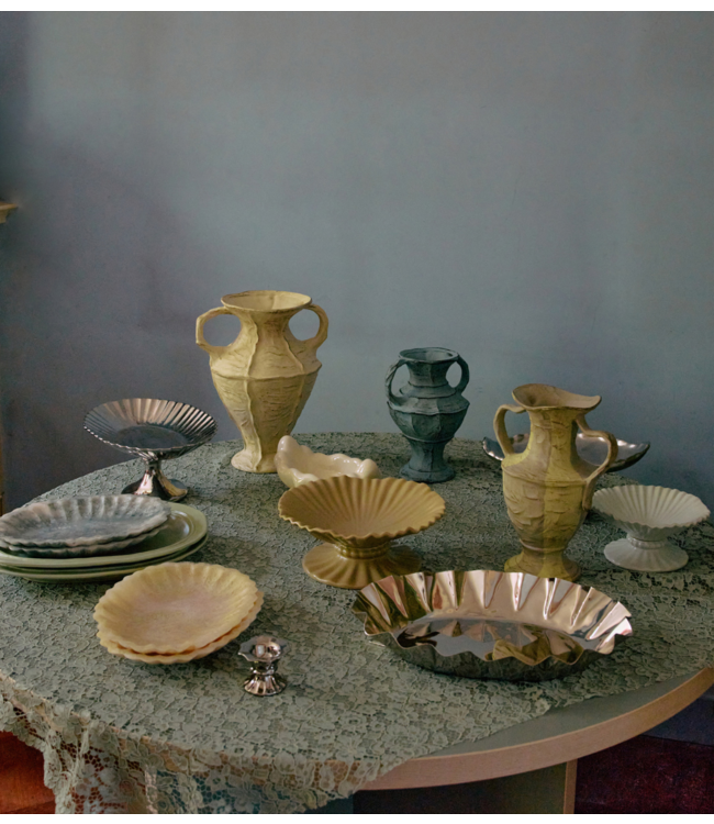 HKLIVING Vaas New classics: vase, soft blue