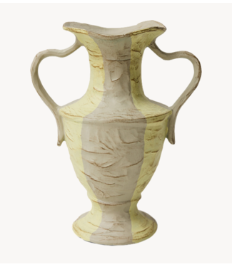 HKLIVING Vaas New classics: vase, cream stripes
