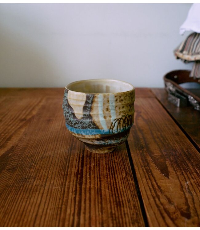 HKLIVING Mok Artist ceramics: coffee cup, scratched