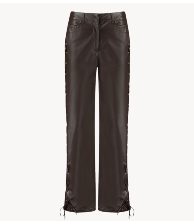 HARPER & YVE Broek SALLY-PA Chocolate