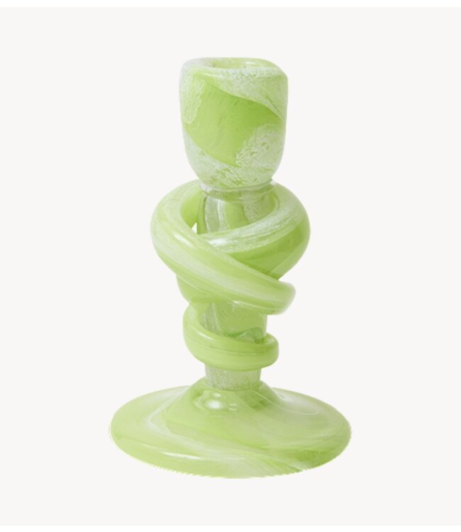 HKLIVING Kaarsenhouder Knotted candle holder medium