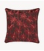 Palais Kussen Cushion Laura Chocolate & Coral (Filling included) (50x50)