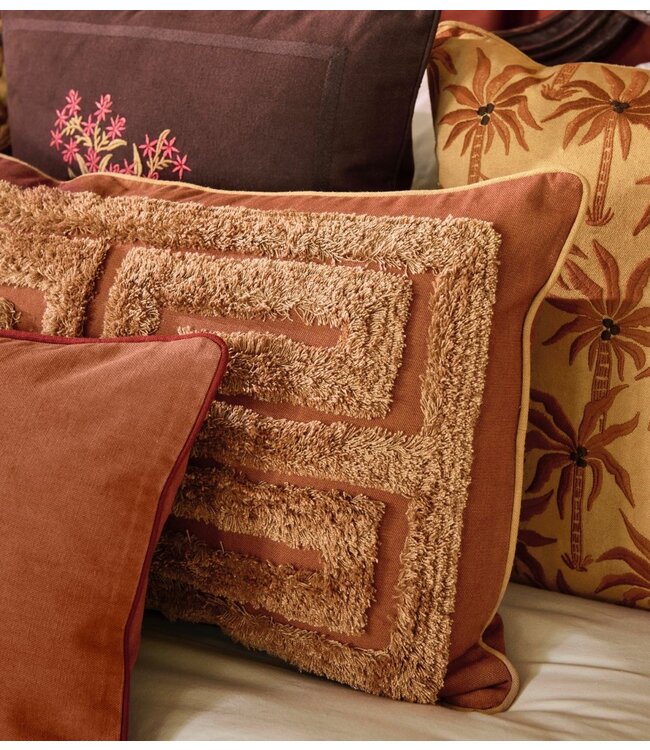 Palais Kussen Cushion Cleo Spice & Safari (Filling included) (60x40 cm)