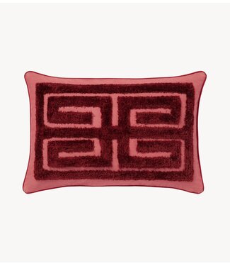 Palais Kussen Cushion Cleo Pink & Bordeaux (Filling included) (60x40 cm)