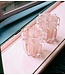HKLIVING Kaarsenhouder Coralla candle holder, soft pink