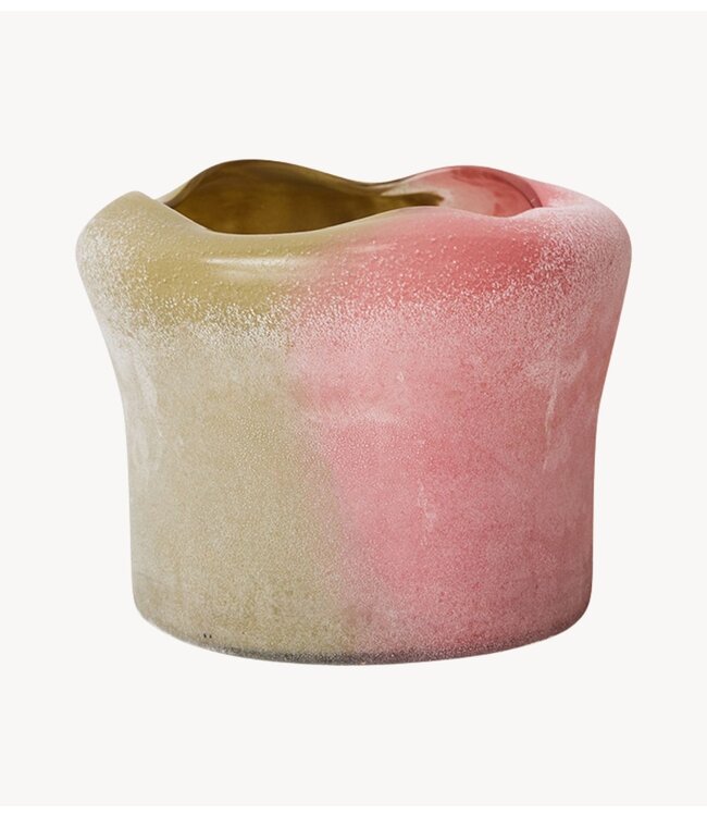 HKLIVING Vaas Folded mid vase, duo