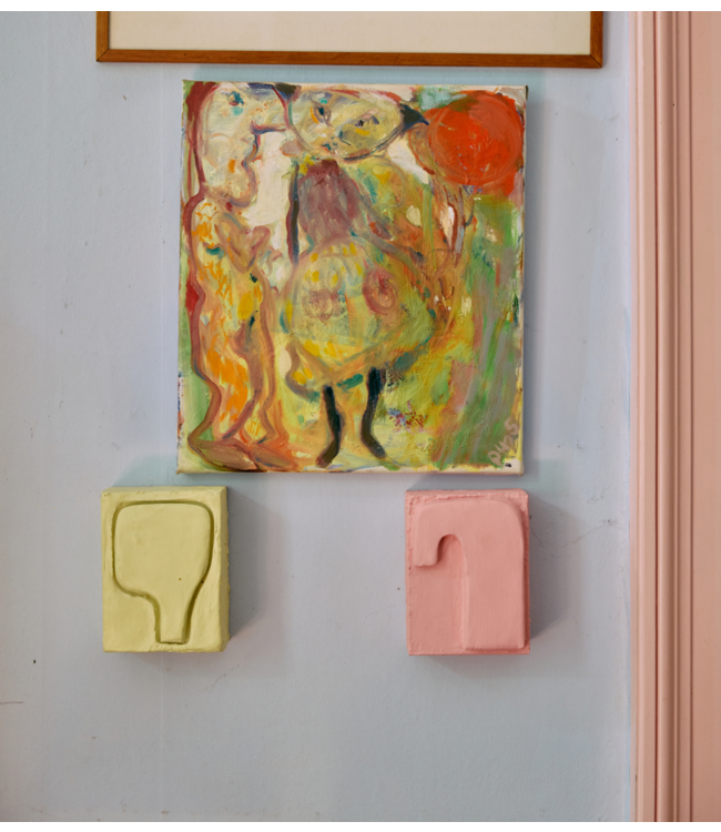 HKLIVING Wanddecoratie Pocket exhibit: Dwell (12x7x16cm)