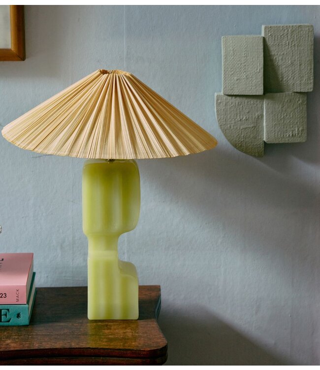 HKLIVING Lampenkap Plisse lamp shade, ivory