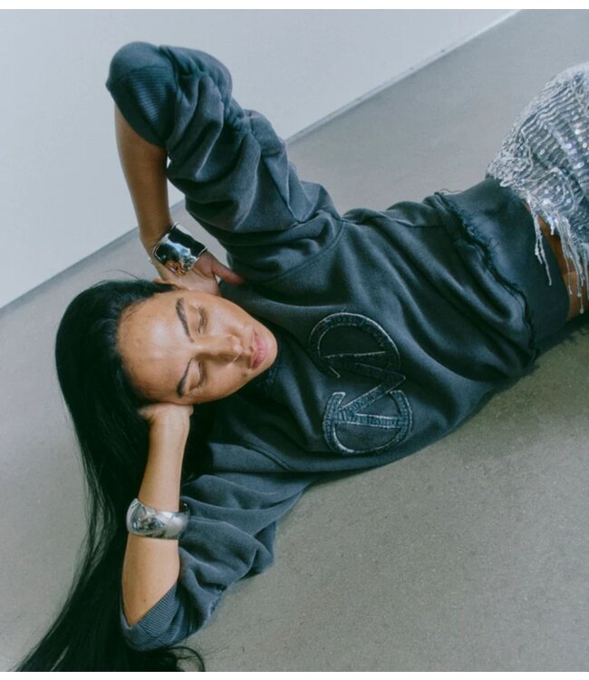 Copenhagen Muse Trui CMROCO-SWEATSHIRT Dark Grey Melange