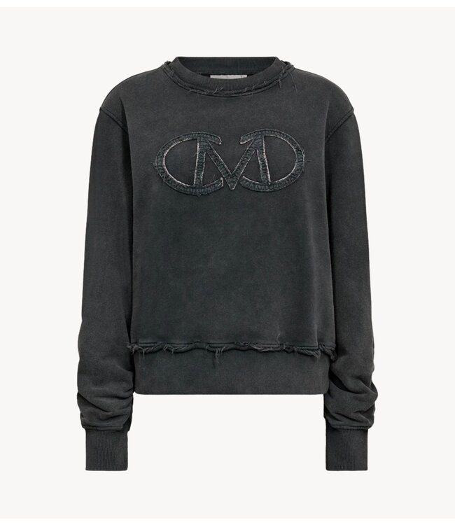 Copenhagen Muse Trui CMROCO-SWEATSHIRT Dark Grey Melange