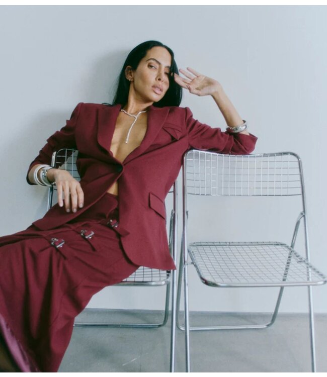 Copenhagen Muse Blazer CMTAILOR-JA Windsor Wine