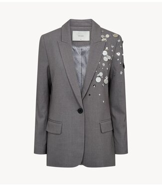 Copenhagen Muse Blazer CMTAILOR-BLAZER Light Grey Melange