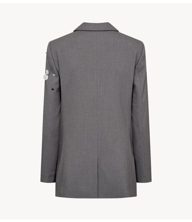 Copenhagen Muse Blazer CMTAILOR-BLAZER Light Grey Melange