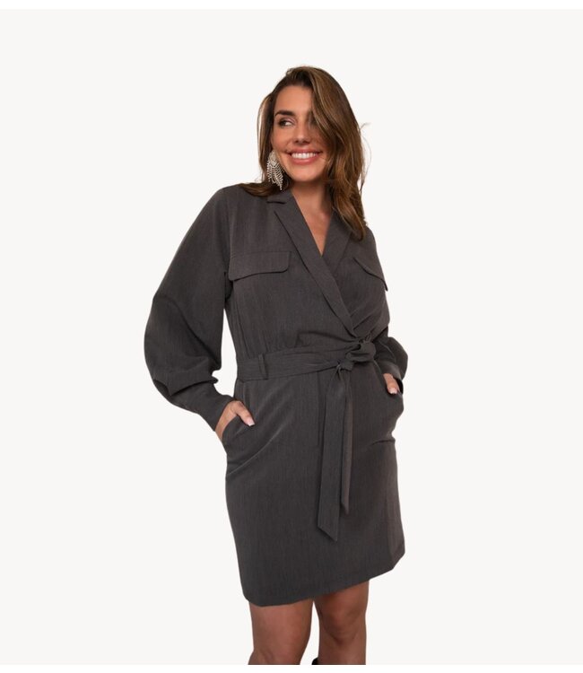 Freebird Jurk Doraline Dark grey