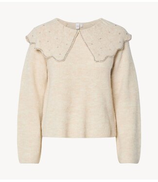 Y.A.S Trui YASCHARMA LS KNIT PULLOVER S. Birch