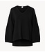 Y.A.S Trui YASELMA LS V-NECK KNIT PULLOVER NOOS Black