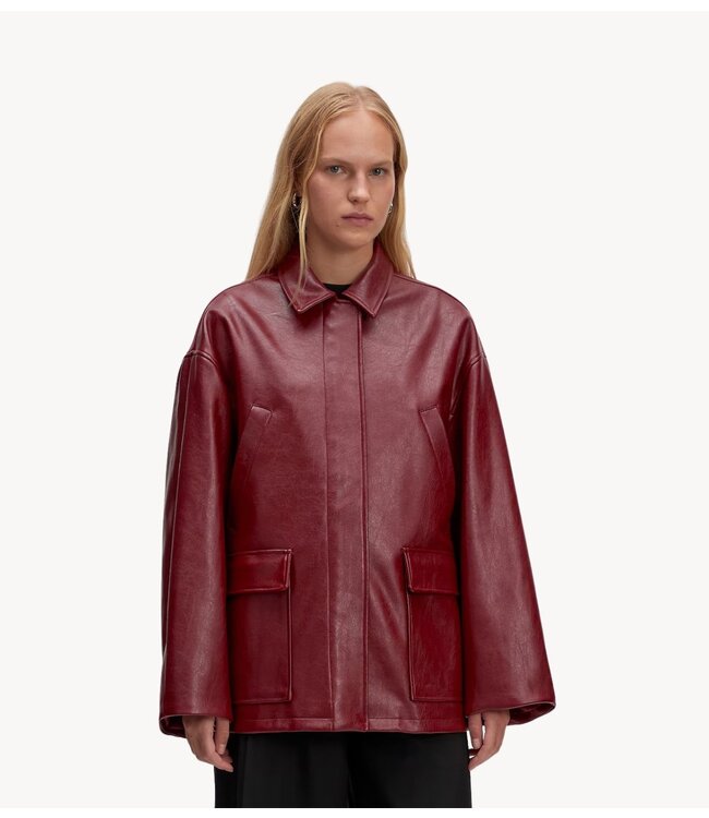 EDITED Jas Carin Jacket Scarlet Sage