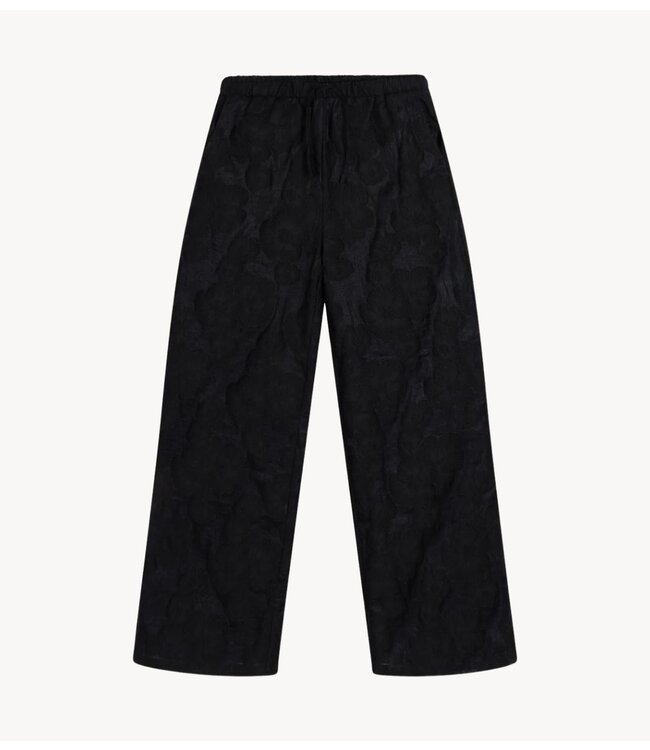 Refined Department Broek ladies woven wide pants MARA black