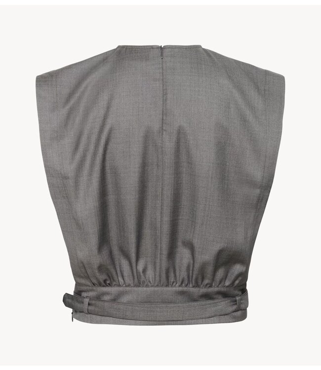 Gestuz Top GZeffy top Dark Grey Melange