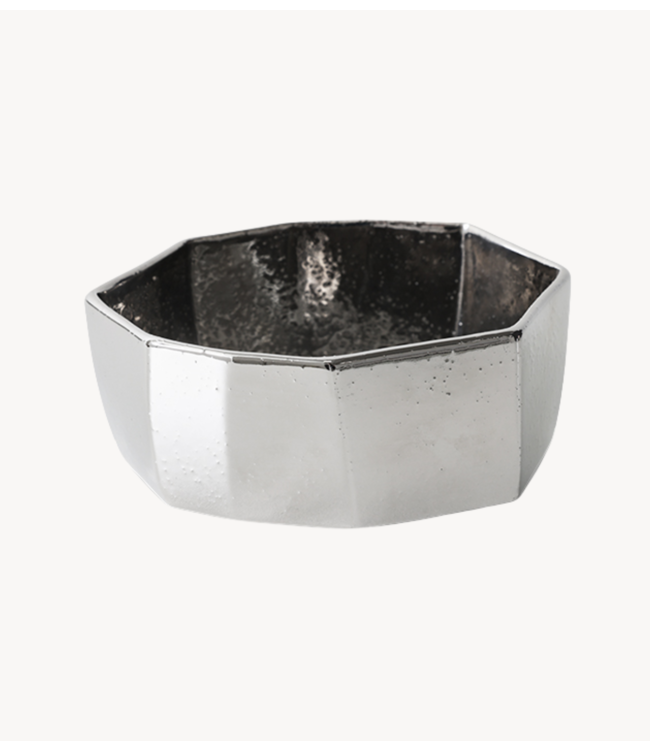 HKLIVING Schaal Chrome bowl, mid