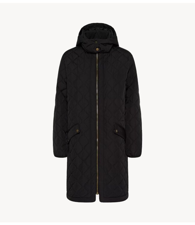 Cream Jacket CRArwen Jacket W. Hood Pitch Black